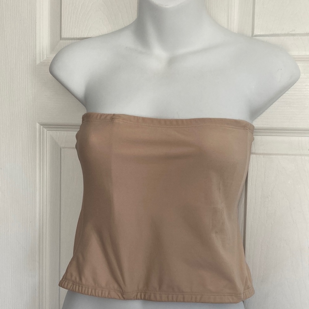 Ambrielle Tan Shapewear Women’s Bra XL * sticker mark on front